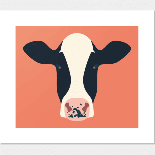 Dairy Cows (Amber) Posters and Art